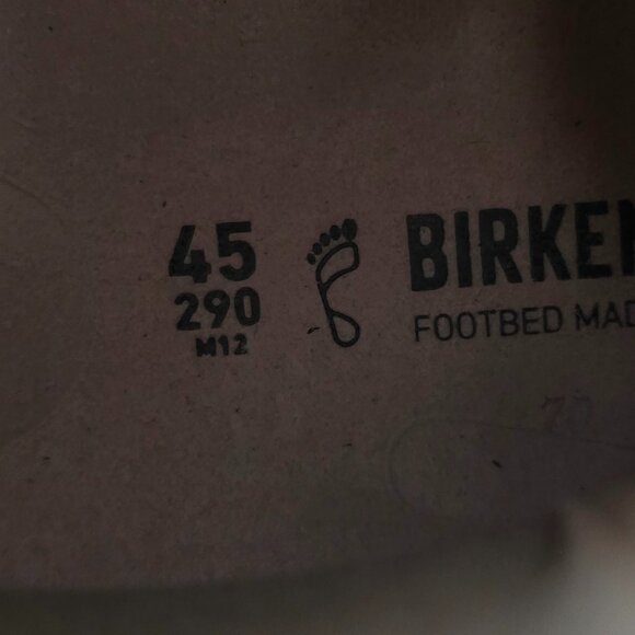 Birkenstock Bend Taupe Suede Chelsea Boot Men's Size 44 NEW **NOTES - Picture 8 of 11